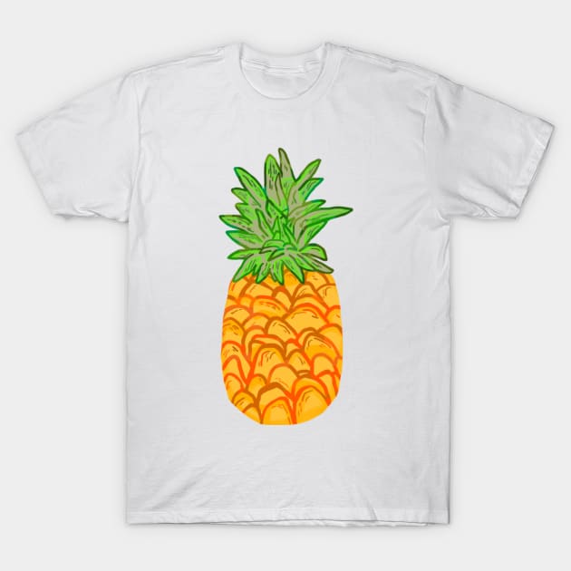 Pineapple T-Shirt by slugspoon